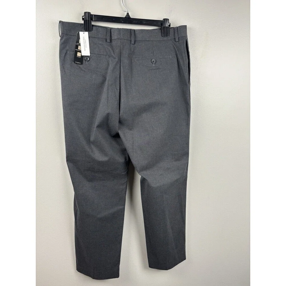 Banana Republic Dress Pants Mens Size 34x30 Gray NWT Standard Stretch Fit